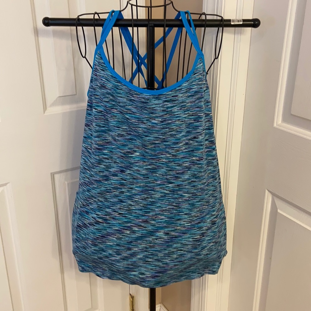 NWT Under Control Turquoise Space Dye Double Strap Camo Size 2X $18